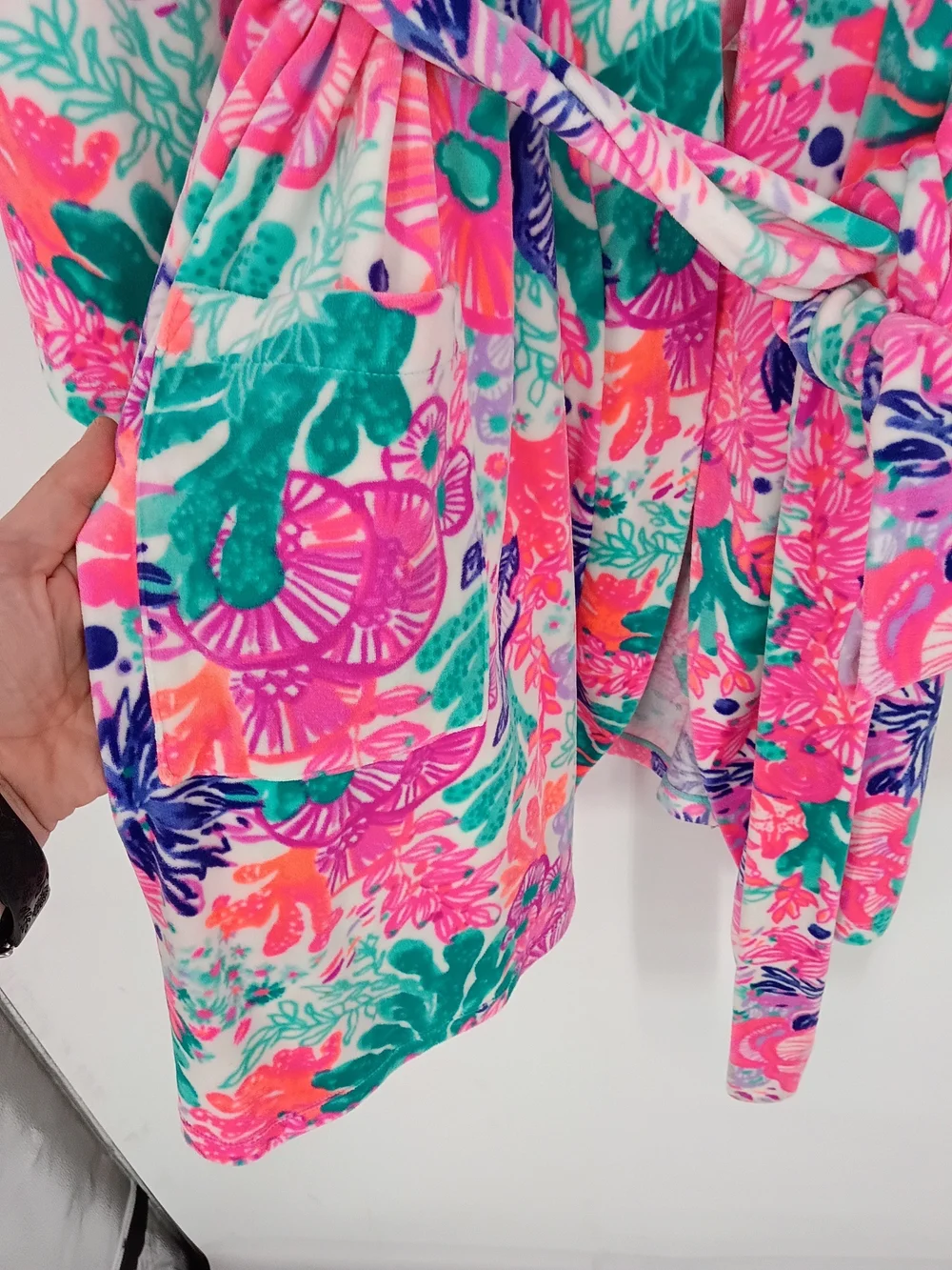 Lilly Pulitzer Velour Robe 